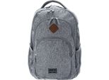 Travelite Zaino Per Il Tempo Libero Zaino Con Scomparto Per Laptop Basic Melange Backpack 22L Light Grey Grigio