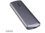 Akasa Portable M.2 Sata/Nvme Ssd Auf USB-C 3.2 Gen 2 (AK-ENU3M2-05)