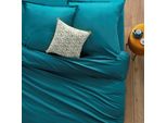 Copripiumino In Cotone - Verde Acqua 140X200 Cm - Atmosphera CréAteur D'intéRieur