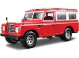 Bburago 18-22063 - Modellino Di Auto - Land Rover Serie Ii (Rosso, Scala 1:24) Modello Di Auto Giocattolo