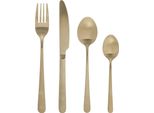 Sg Secret De Gourmet Besteck-Set Green Harmony 24-Tlg., Essbesteck FüR 6 Personen, Edelstahl, Goldfarben, 173746