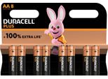 Duracell Batterie Plus Aa MN1500/LR6 8Er Karte