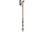 Leki Sherpa Antracite Scuro/Rame/Giallo Neon 110 - 145 Cm Bastoncini Da Trekking