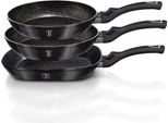 Berlinger Haus Set Di 3 Teglie In Granito Bh-6904 Carbon Pro