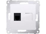 Tel. Presa Simon 54 Modulo Premium RJ12 Bianco