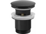 Set Di Rifiuti 5/4", Click-Clack, Tappo Grande, 30-45 Mm, Nero Opaco"