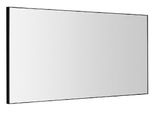 Sapho Mirrors - Specchio Arowana Con Cornice, 1200X600 Mm, Tappetino Nero AWB1260