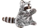 Uni-Toys - Pupazzo Di Procione A Mano - 26 Cm (Altezza) - Bambola Di Peluche - Peluche, Giocattolo Coccoloso