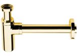 Sapho Siphons - Sifone Per Lavabo 1 1/4, Scarico 32 Mm, Rotondo, Oro SI517