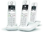 Telefono Cordless Trio Dect Bianco Gigaset Gigaas690Trioblanc