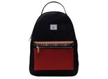 Herschel - Zaino Nova Mid-Volume Nero/Saddle/Ketchup