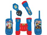 Set Avventura Paw Patrol Con Walkie Talkie Fino A 120 M, Binocolo E Bussola