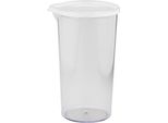 Frullatore Manuale Hyundai Hb 983 Con 380 Watt, Contenitore Da 0,6 Litri, Velocità Variabile In Continuo, Tritatutto Universale HYUHB983