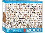 2000 Pezzi Puzzle Mondo Cane