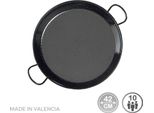 Padella Per Paella Tradizionale In Acciaio Smaltato ø42Cm (10 Persone). Vaello