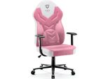 Diablo X-GAMER Gaming Chair Pink And White