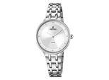 Festina F20600-1 Cyrkonie Orologio Da Donna Argento