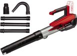 Einhell GP-LB 18/200 Li Gk-Solo Soffiatore Di Foglie A Batteria 200 Km/H Nero, Rosso