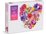 Galison Puzzle Cuore Floreale 750 Pezzi