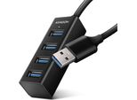 Axagon Axagon HUE-M1A Hub Di Interfaccia Usb 3.2 Gen 1 (3.1 Gen 1) Type-A 5000 Mbit/S Nero