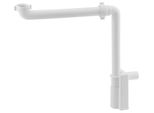 Accessori Bruckner - Sifone Per Lavabo Salvaspazio Murales, 1 1/4, Scarico 32 Mm, Bianco 151.032.0