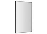 Sapho Mirrors - Specchio Arowana In Cornice, 500X800 Mm, Nero Opaco AWB5080