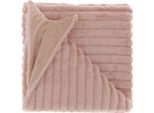 Unique Living | Plaid Peppe 150X200Cm Altrosa