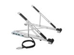 Targus AWU100205GL Supporto Per Laptop Portatile Argento 15,6 Pollici
