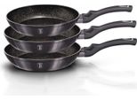 Berlinger Haus Set Di 3 Padelle In Granito Carbon Pro 31237
