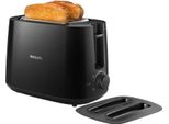 Philips | Daily Collection Toaster | HD2582/90 | Power 900 W | Number Of Slots 2 | Housing Material Plastic | Black