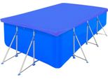 Vidaxl Coperture Per Piscine 2 Pz. Pe Rettangolare 90 G/M² 394X207 Cm
