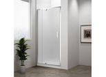 Polysan Easy Line - Porta Doccia Girevole 880-1020 Mm, Vetro Brick EL1738