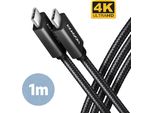 Axagon Axagon BUCM32-CM10AB Cavo Usb Usb 3.2 Gen 2X2 1 M Usb C Nero
