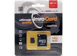 Scheda Di Memoria Microsd 16Gb Imro+ Adp 10C
