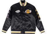 Giacca Mitchell E Ness Champ City Satin Los Angeles Lakers Mitchell & Ness