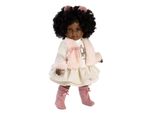 Bambola Llorens Dal Corpo Morbido Zuri Rosa 35 Cm