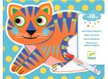 Djeco Libro Da Colorare Ad Acquerello - Gatto