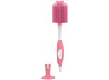 Spazzola Per Biberon In Silicone Rosa Dr Brown's