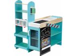 Theo Klein Supermarkt, Kaufladen, Kaufmannsladen, Kinderkaufladen, Kinder Spielzeug, Holz, 9391