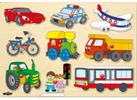 Puzzle Woody Su Tavola "Veicoli"", 9 Pezzi Woody 102191906"
