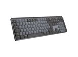 Logitech Mx Mechanical Tastiera Rf Senza Fili + Bluetooth Qwerty Us International Grafite, Grigio