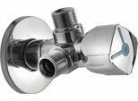 Sapho Arco - Valvola Combinata Ad Angolo A-80, Cromo CQ4105