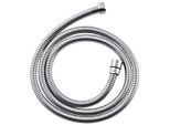 Zac - H/AW-22-175 Tubo Doccia Cromato 175 Cm, Flessibile, Doppio Conico