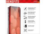 Displex Premium Pack: Vetro + Custodia - Iphone 14 Pro - Trasparente