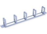 Pannello Di Fissaggio Value 19'' 1U, Monofacciale, Passante, 5X Morsetto In Plastica ''C'', Grigio (26.99.0325)