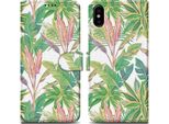 Cadorabo Custodia Protettiva Per Apple Iphone X / Xs Case Design Green Rainforest No.8 Custodia Per Cellulare Copertura Protettiva Custodia Magnetica