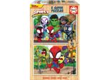 Puzzle Educa Spidey E I Suoi Fantastici Amici (2 X 25 Pezzi)