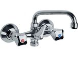 Miscelatore Per Lavabo A Parete Kfa Standard Cromo (300-319-00)