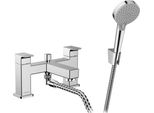 Hansgrohe Vernis Shape - Miscelatore Per Bordo Vasca Con Accessori, Installazione A 2 Fori, Cromo 71462000