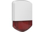 Iget Security P11V2 - Sirena Wireless Da Esterno 100 Db, Indicazione Di Allarme A Led Rossi, 230V, Per M2B/M3B